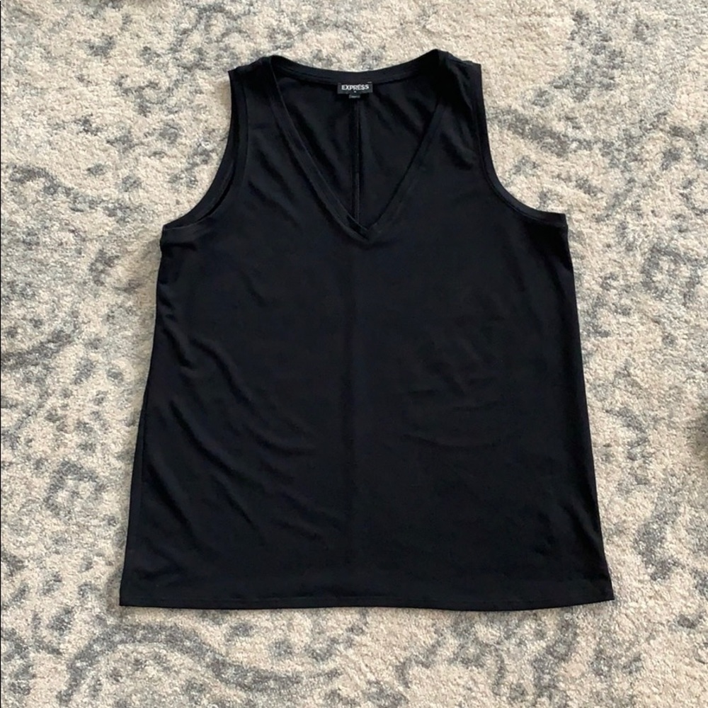 Express V Neck sleeveless top
